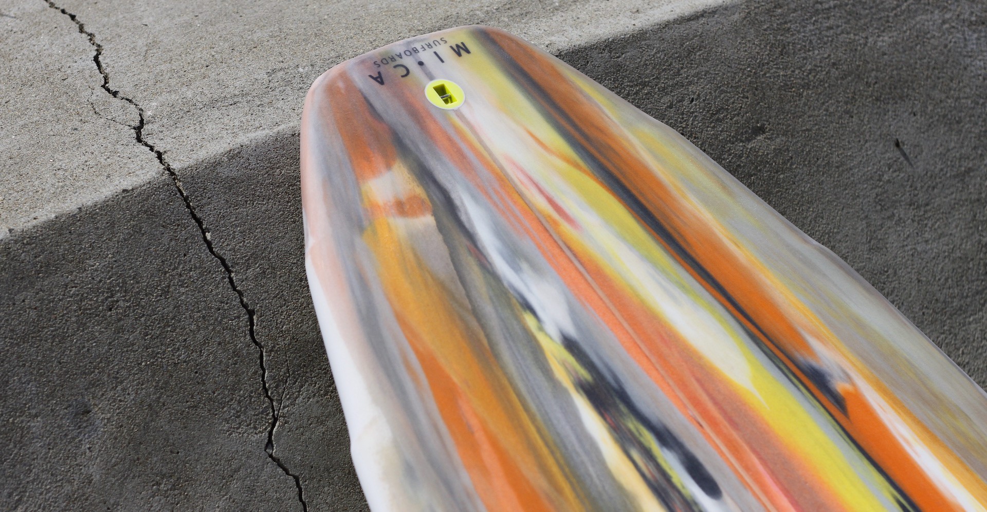 Super fast board for small waves. Buy straight at Micasurfboards in Ericeria.